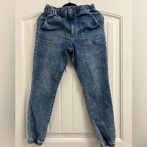 American Eagle denim joggers